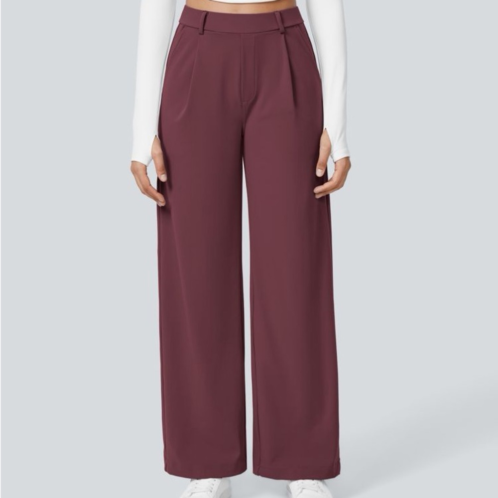 Halara Flex™ DayStretch High Waisted Pocket Straight Leg Work Pants